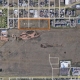 google satellite image with lot outlined in orange that says 8.5 acres